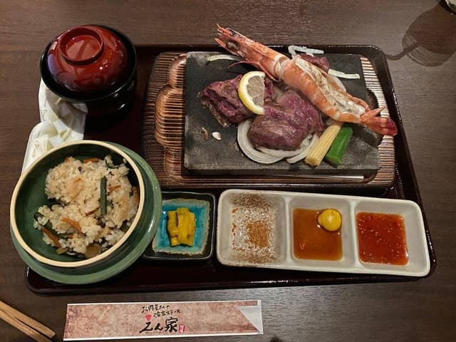 姫路ステーキ 溶岩焼き えん家 太子店 - サブ画像3