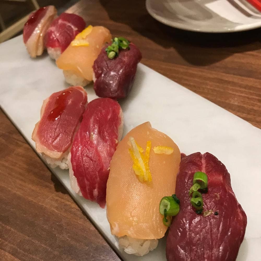 名古屋 名駅 肉寿司