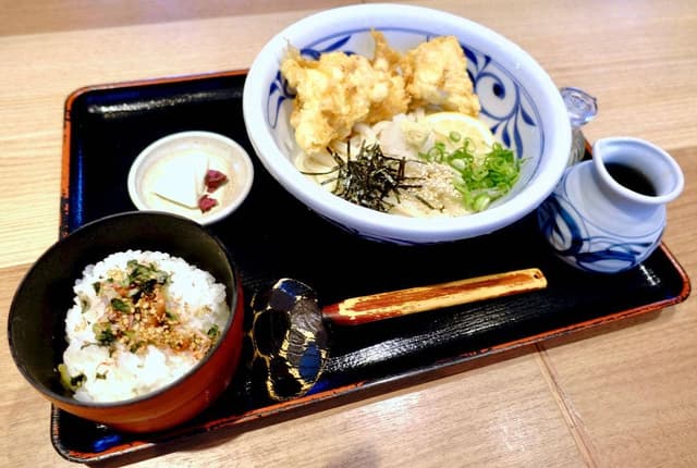 とり天ぶっかけと鴨釜うどん 麺匠 やしま - サブ画像1