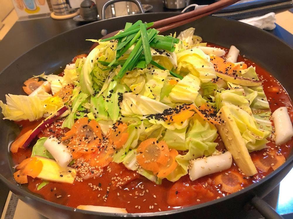 韓国家庭料理 火山