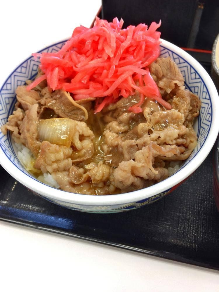 吉野家 中原街道上白根店