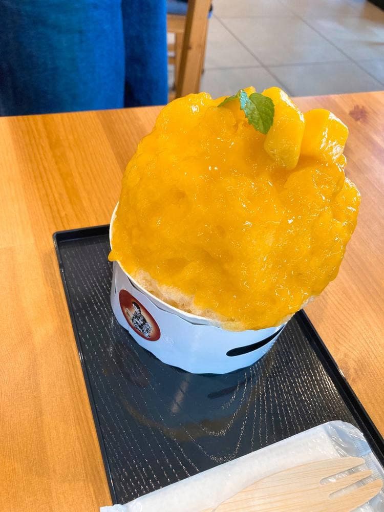 かき氷専門店 線香花火