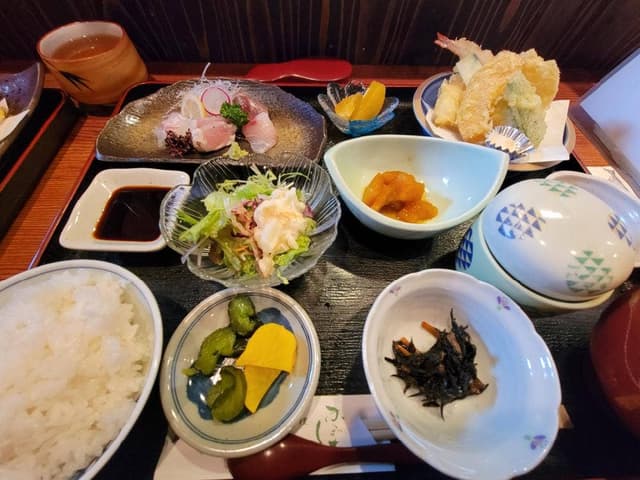 魚料理 かぼちゃ - サブ画像1