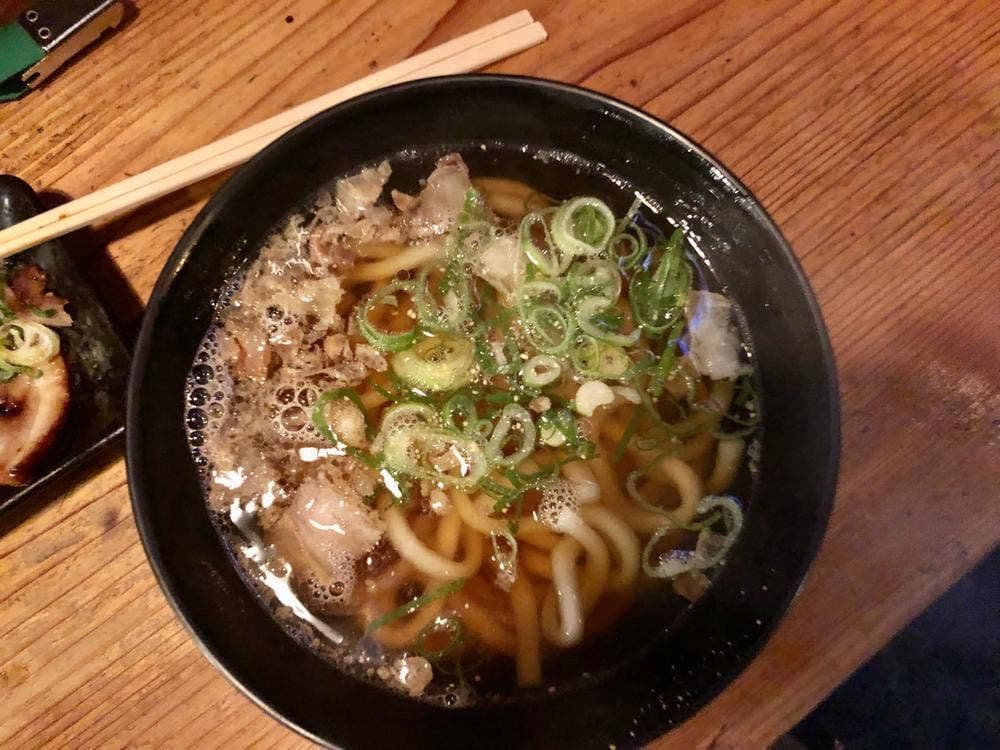 かすうどん かすまる