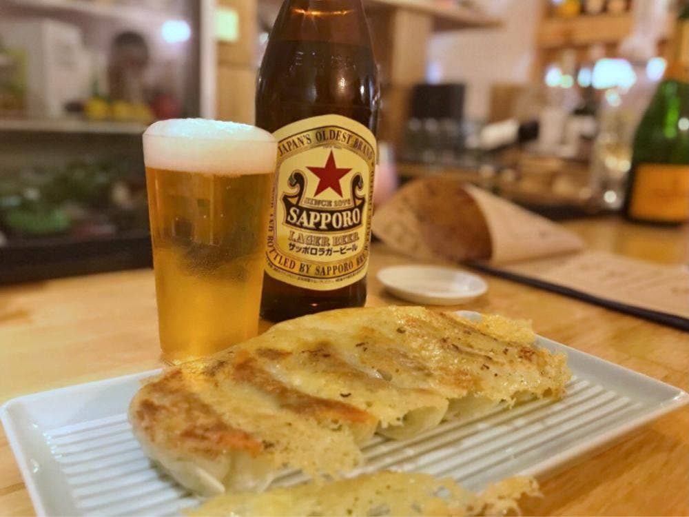 Jessie 餃子とワイン