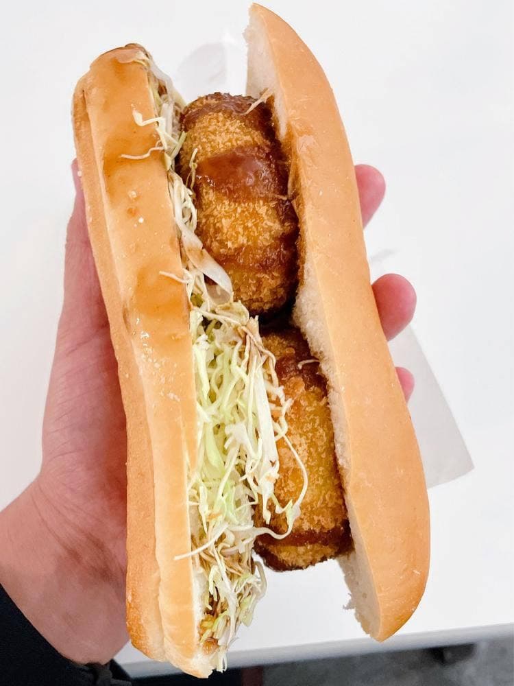 コロッケと明太子