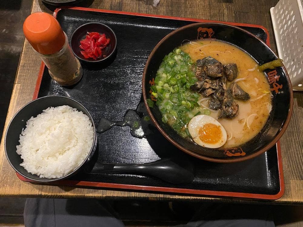 九州熊本豚骨 味千拉麺 松山 朝生田店