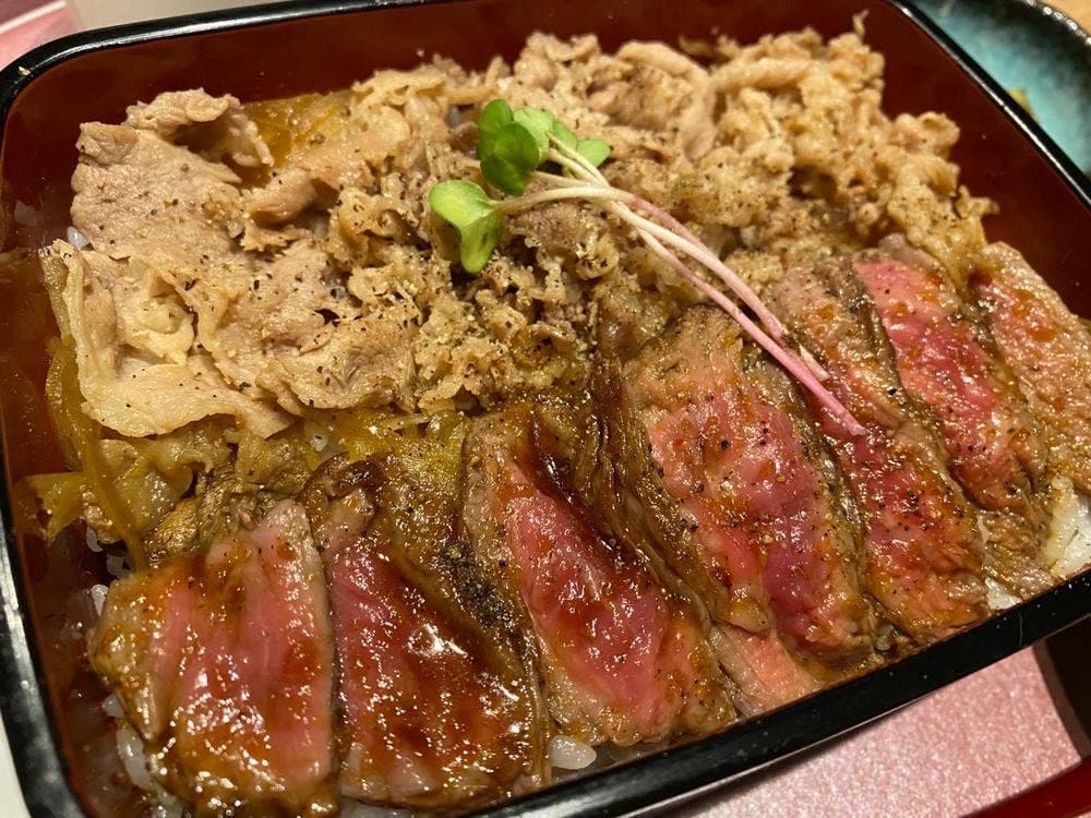ビフテキ重・肉飯 ロマン亭 セブンパーク天美店