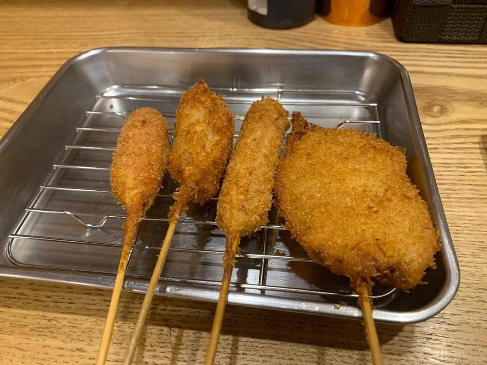 俺の串カツあがる