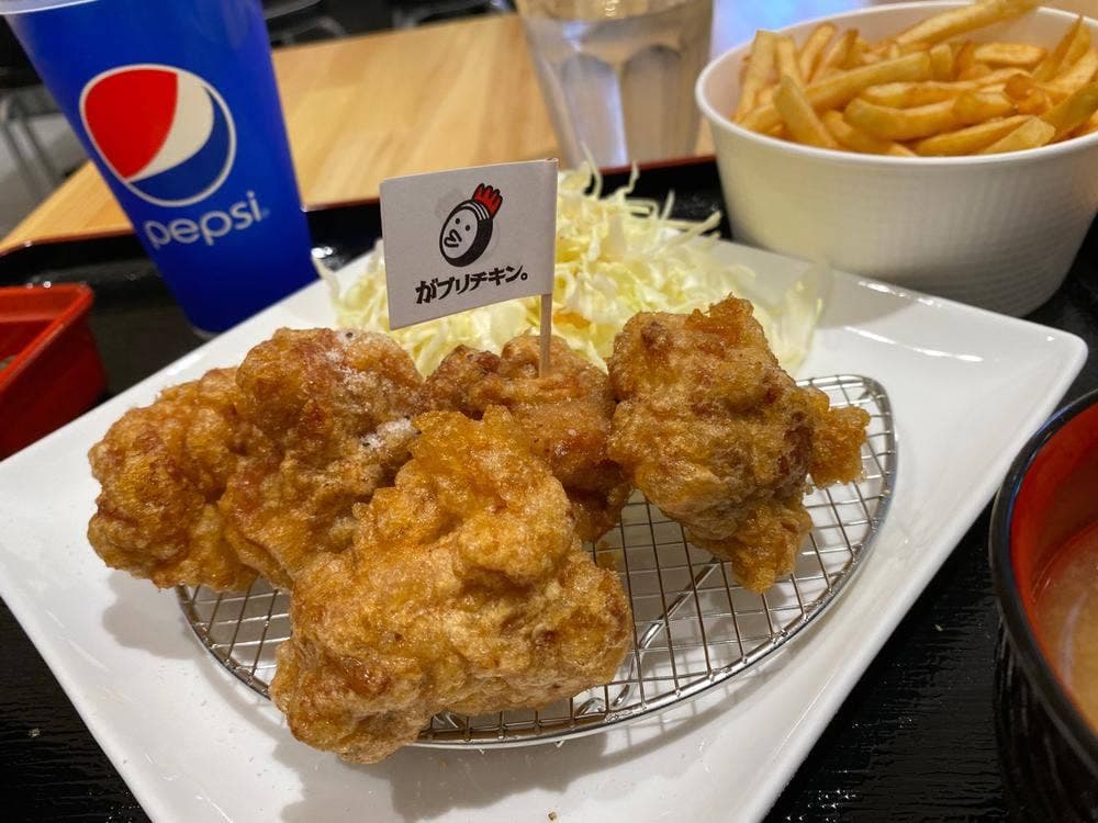 がブリチキン。