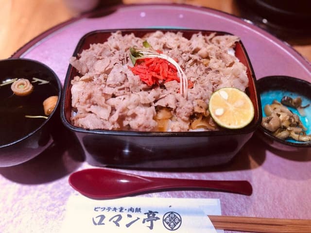 ビフテキ重・肉飯 ロマン亭 エキマルシェ新大阪Sotoe店 - サブ画像1