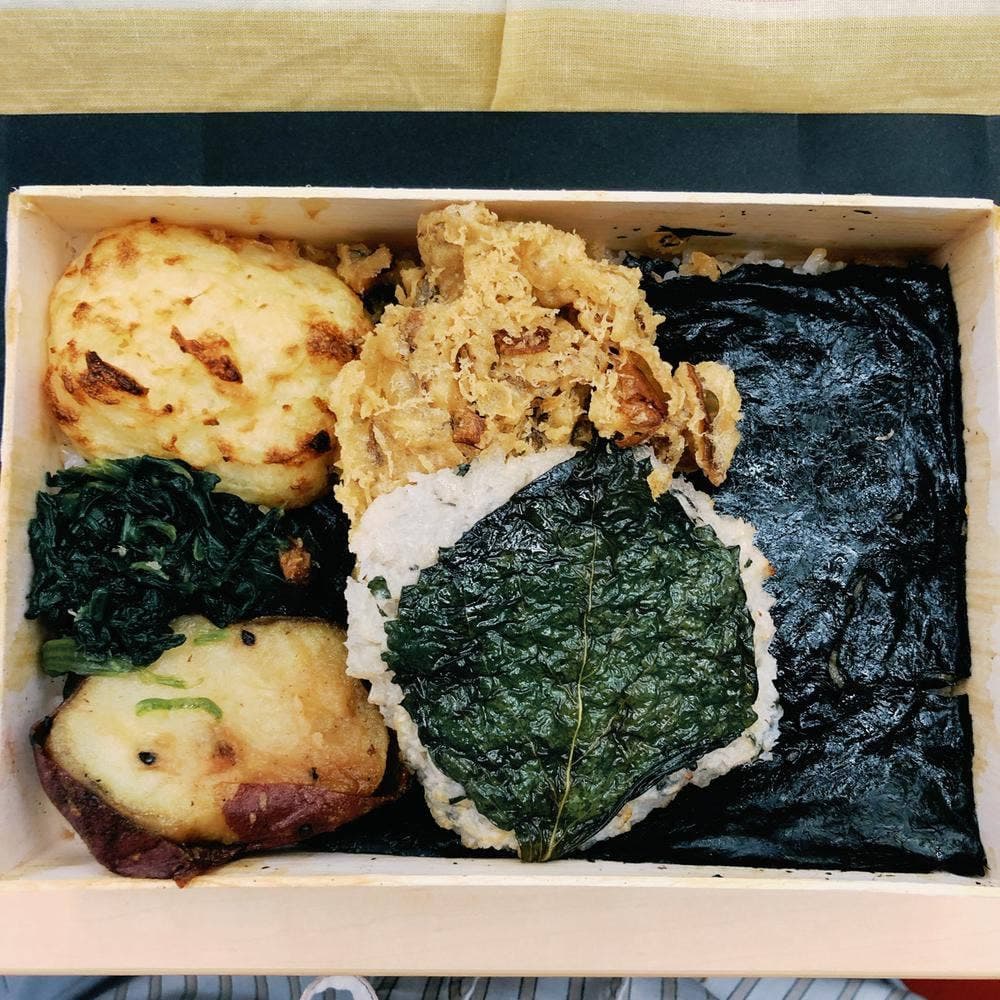 刷毛じょうゆ 海苔弁山登り 築地直売所