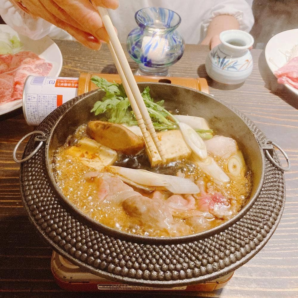 お一人様すき焼き ひとすき