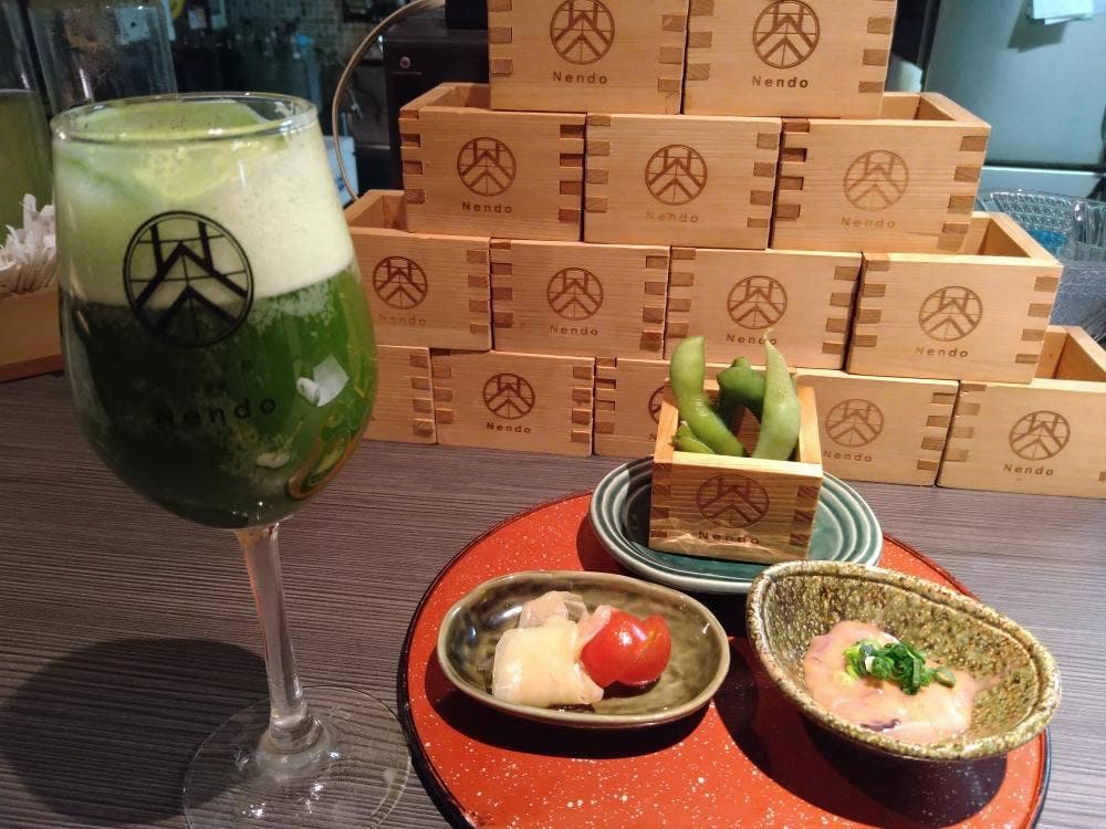 日本茶×干物 茶酒屋 Nendo