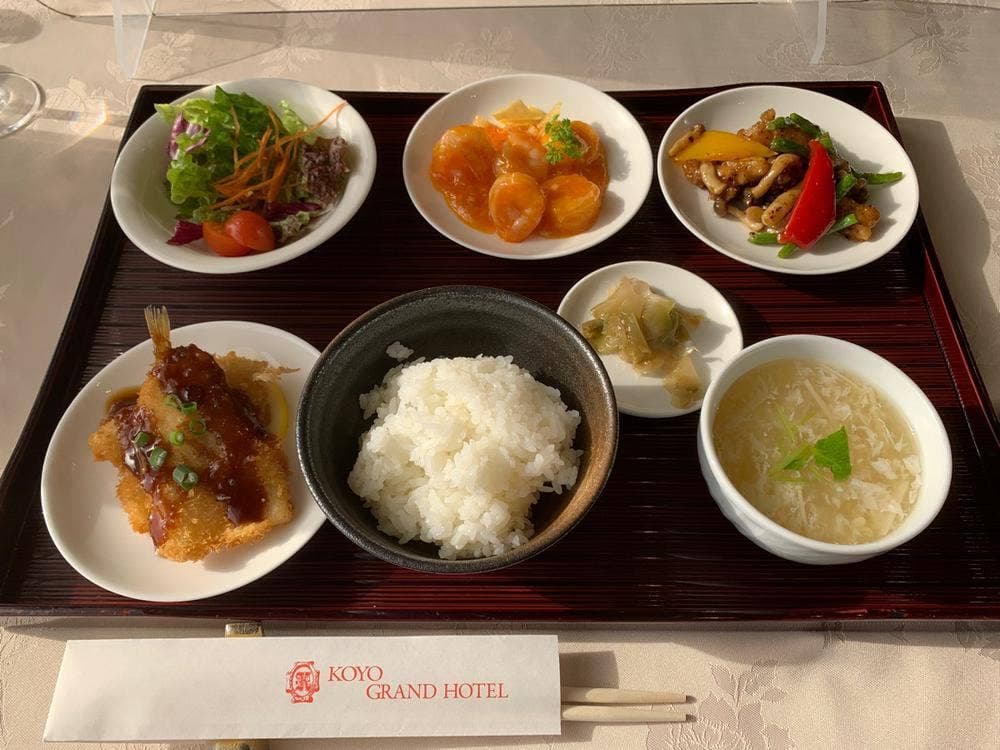 江陽グランドホテル 中華飯店 龍天江