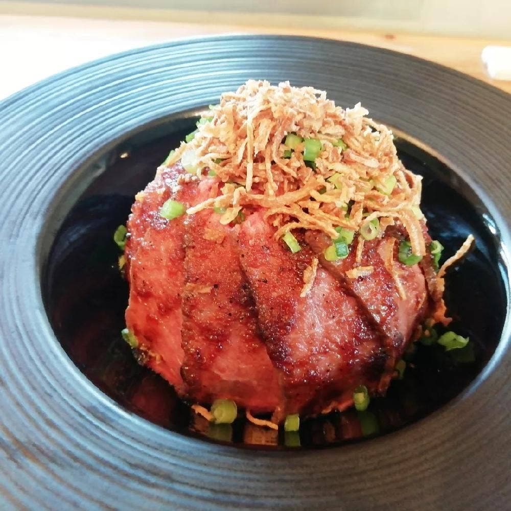 ステーキ丼とパフェ gift