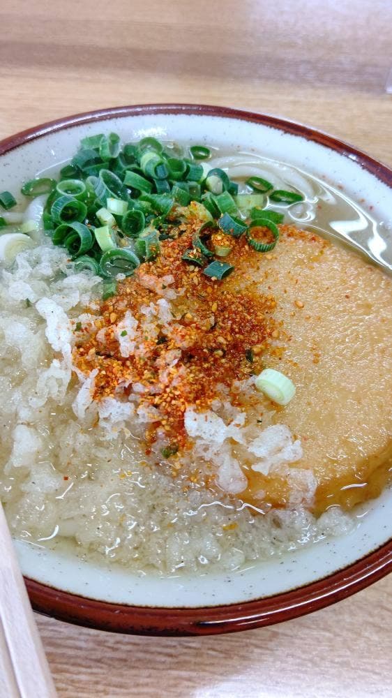 ドライブインかわら 立喰いうどん - サブ画像2