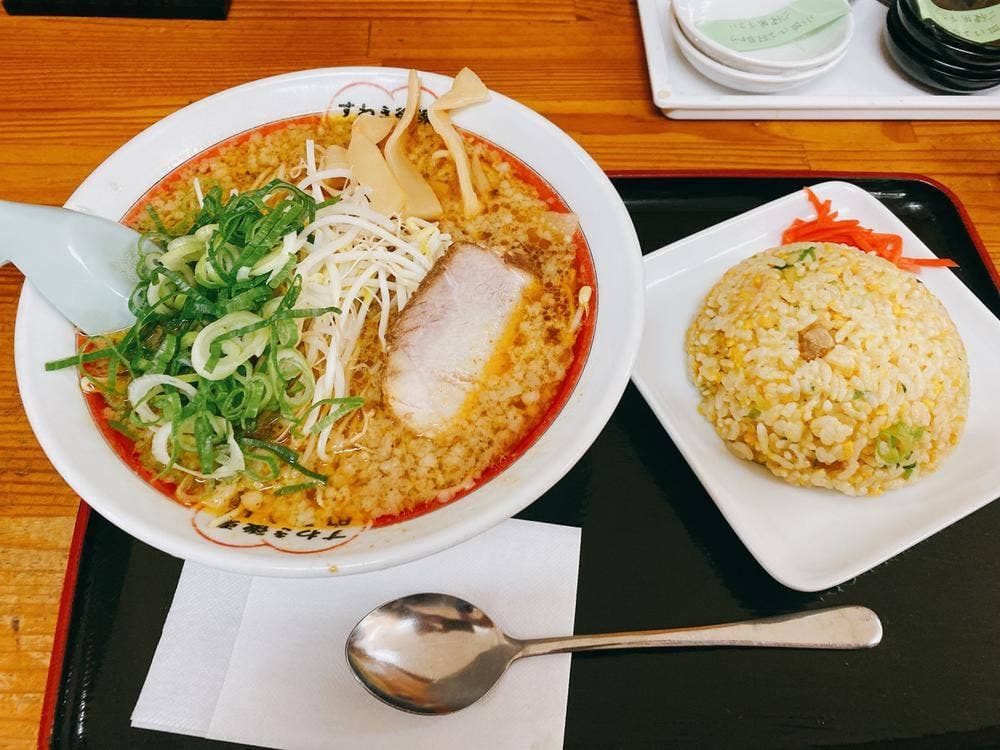 すわき後楽中華そば 町苅田店