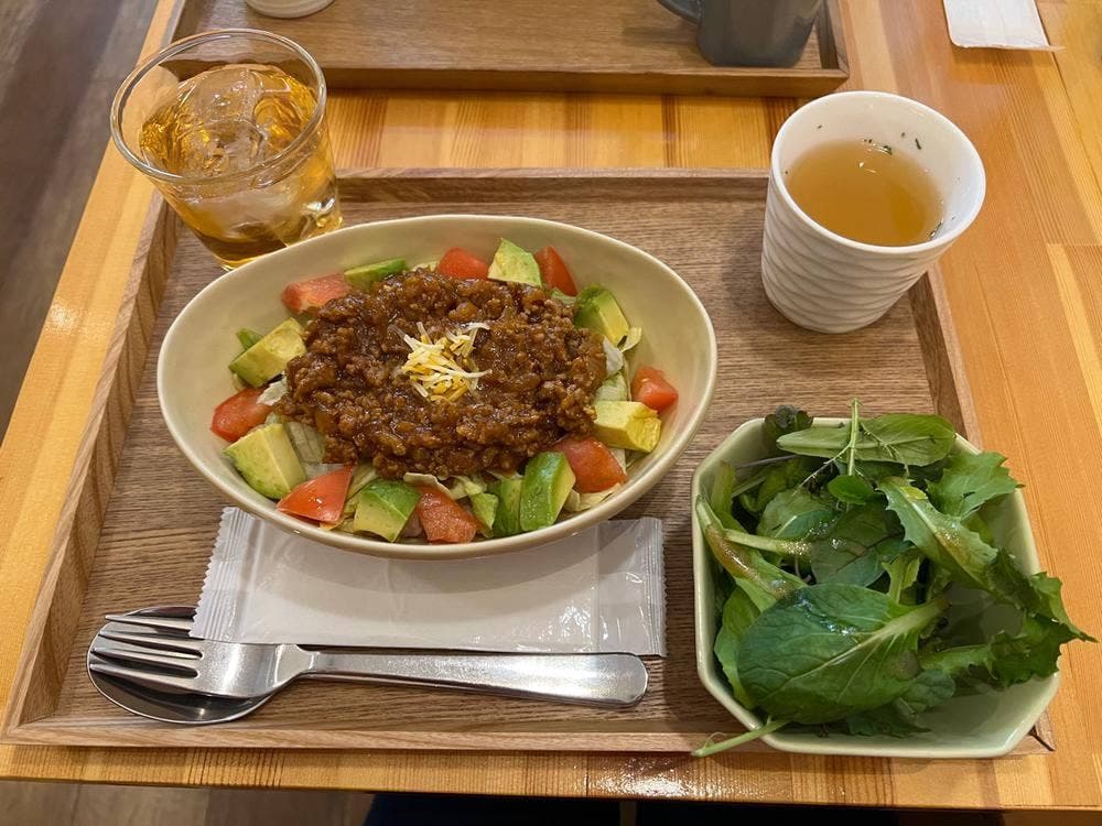 Co-Side CAFE at Tsukiji Sanokiya