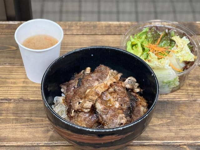 味楽の焼肉丼 - サブ画像1