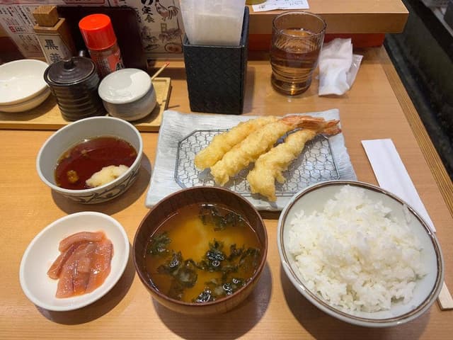 天ぷら定食 まきの - サブ画像1