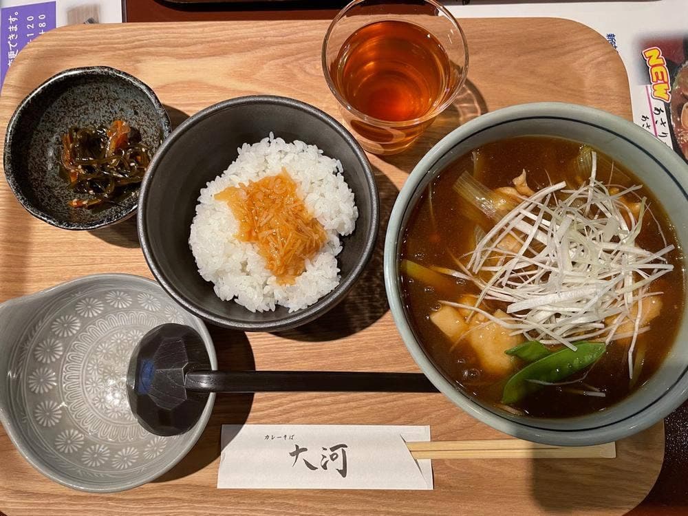 カレーそば 大河