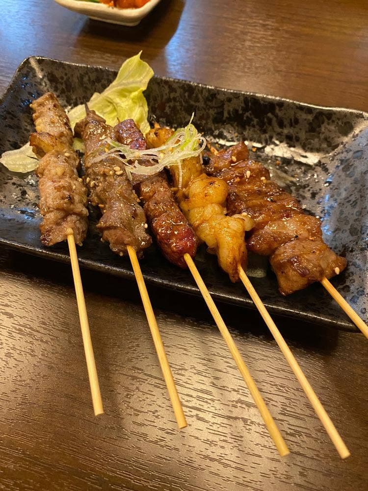 牛串・石網焼 朋月