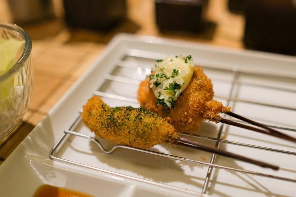 串揚げ 串かざり 銀座裏コリドー店