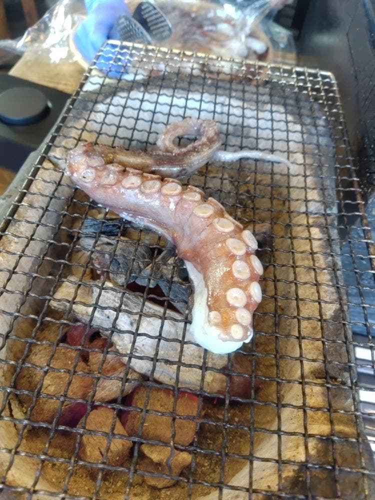 カネマスの七輪焼き