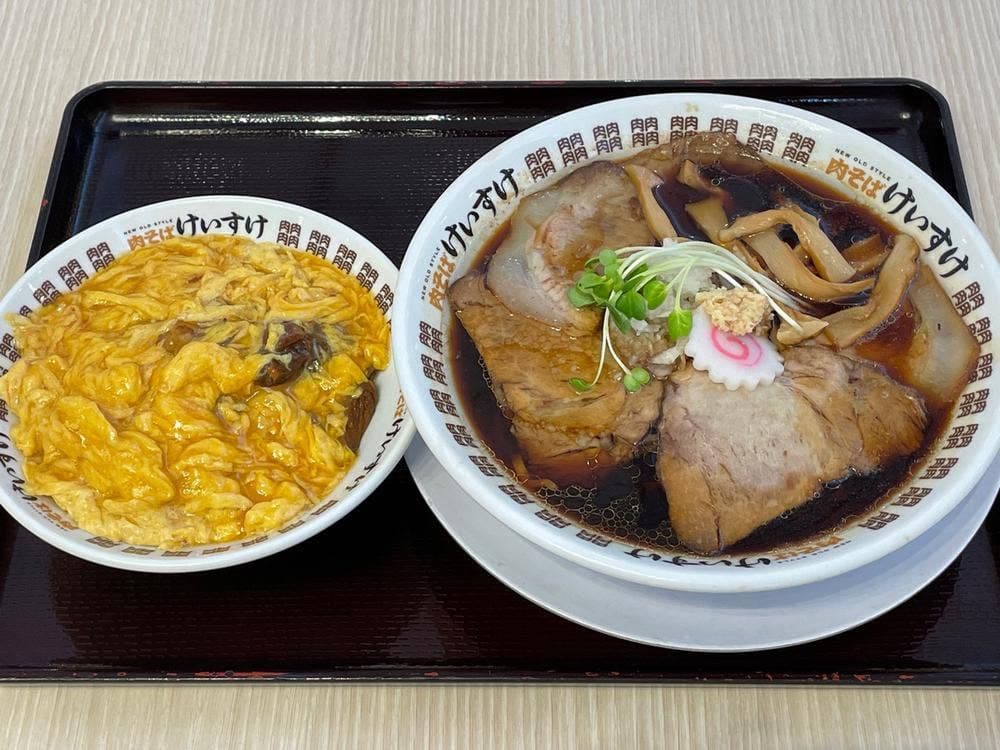 肉そば けいすけ 三井アウトレットパーク北陸小矢部店