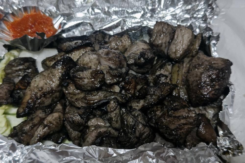炭火焼地鶏 心
