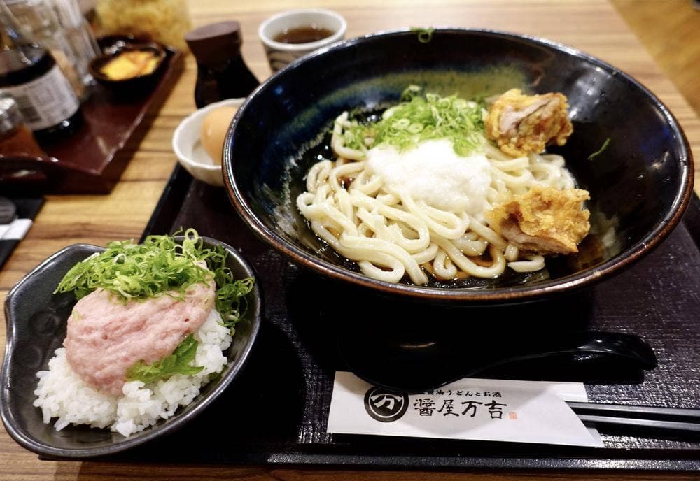 生醤油うどんとお酒 醤屋万吉 ハービスプラザ店
