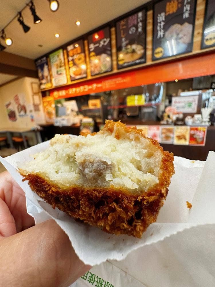 津田の松原サービスエリア下り スナックコーナー