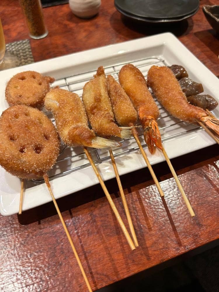 心斎橋の美味しい串カツあげてんかっ!