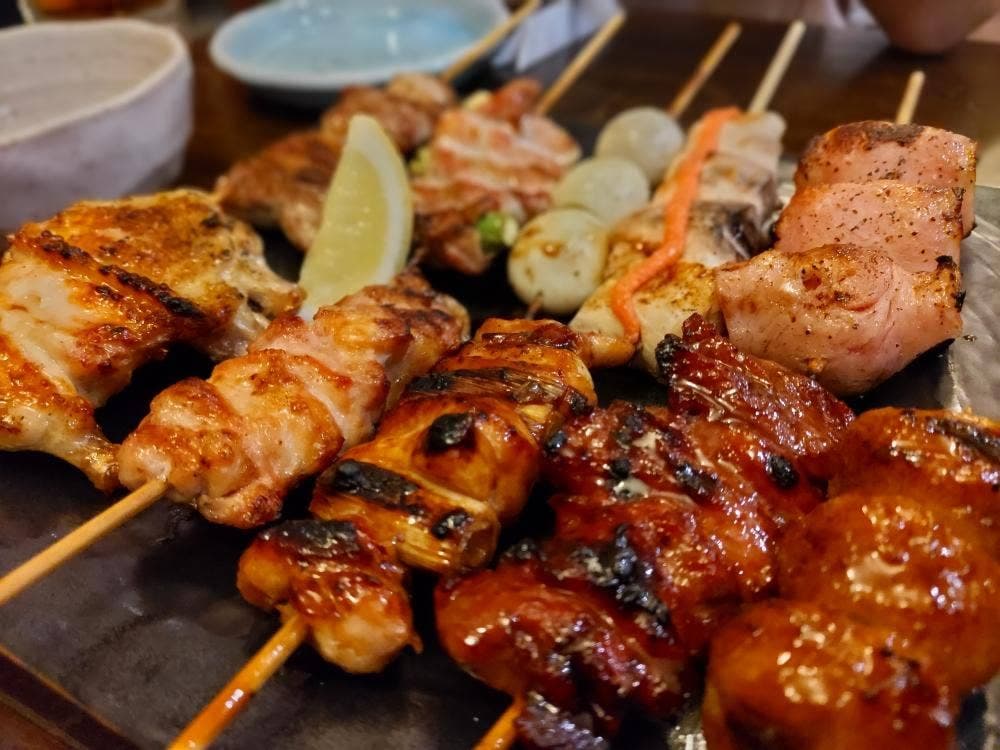 炭火やき鶏むさしや