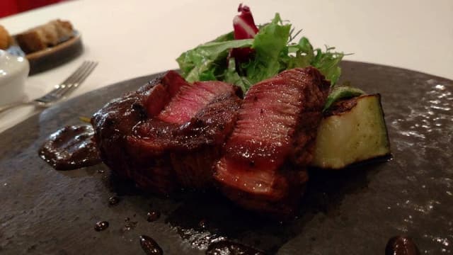 神戸牛炭火焼 ステーキ 銀座 煌 - サブ画像1