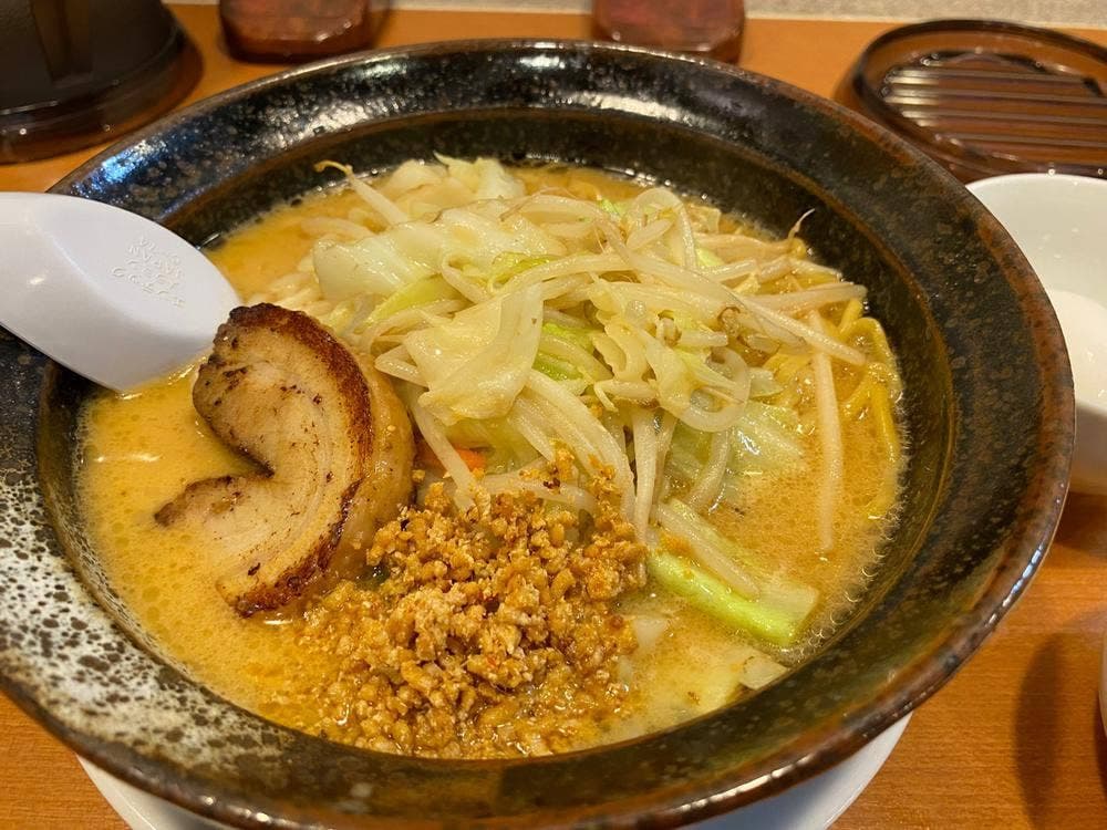 濃厚味噌ラーメン 北のれん 上地店
