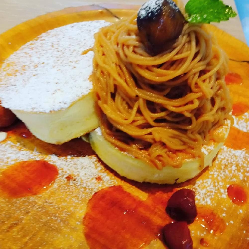 箱根の森のパンケーキ