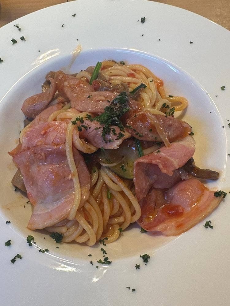 パパは唐揚げ 私はパスタ。 大森町店