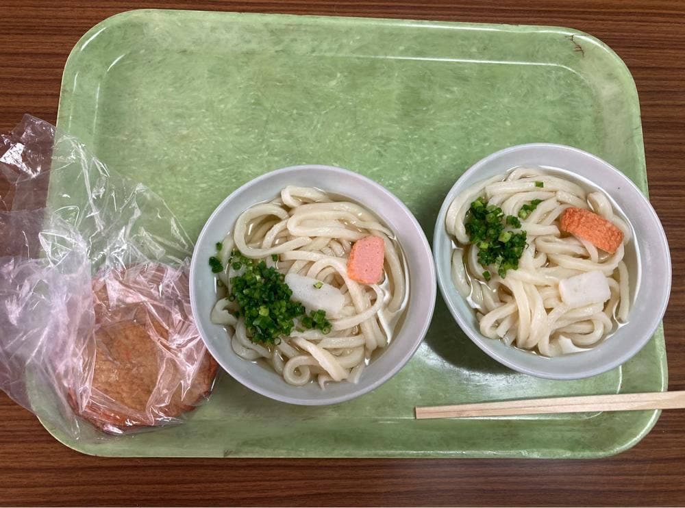 田村神社 日曜市うどん