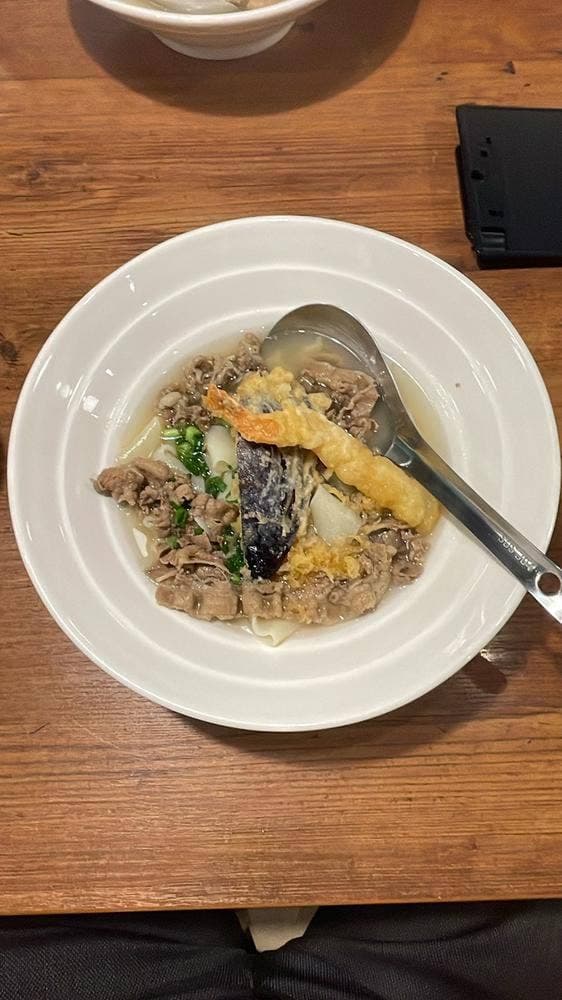 153 牛カルビうどん - サブ画像1