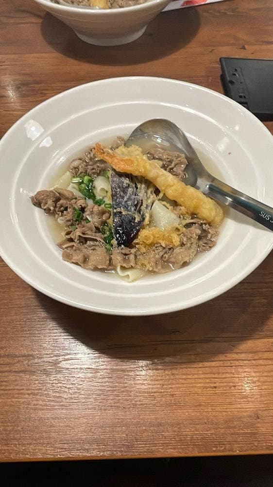 153 牛カルビうどん - サブ画像3