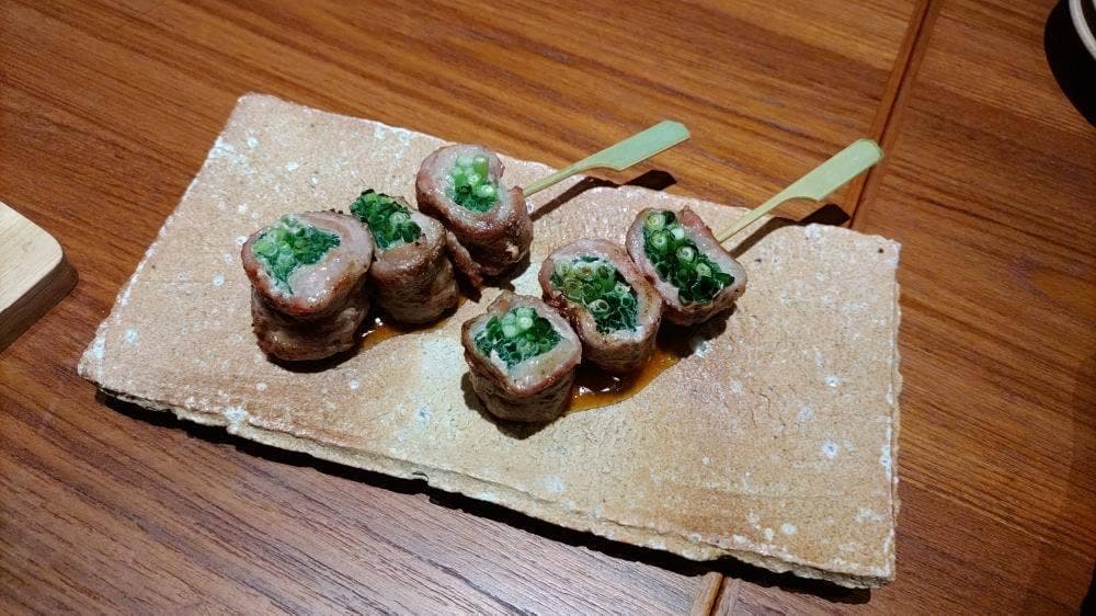 牛タンと野菜巻き串 おくを 難波店