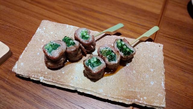 牛タンと野菜巻き串 おくを 難波店 - サブ画像1