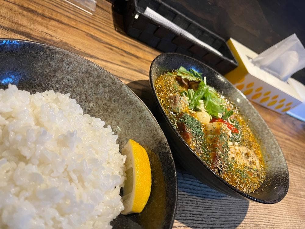 Soup Curry mog mog