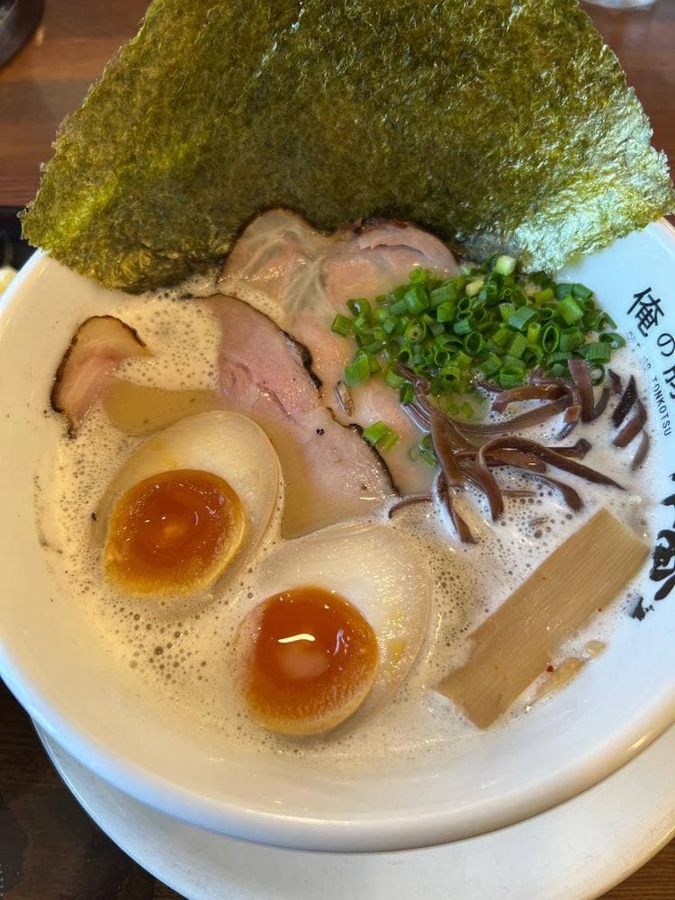 俺の豚骨 港店
