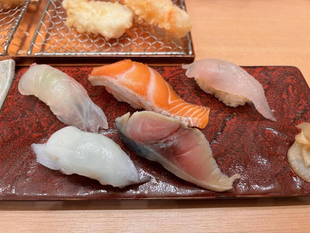 むら松笑店 寿司と天ぷらと