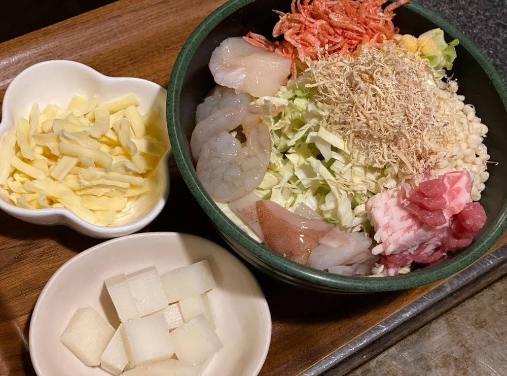 もんじゃ 胡桃屋 藤井寺店