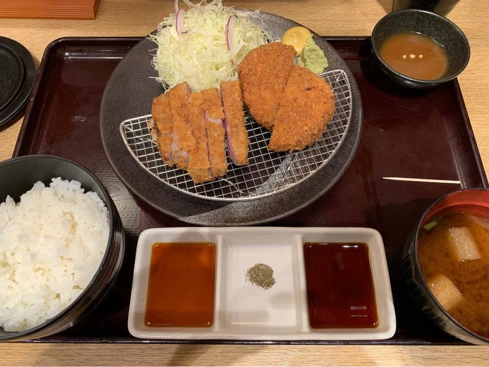 牛カツ京都勝牛 さんすて岡山店