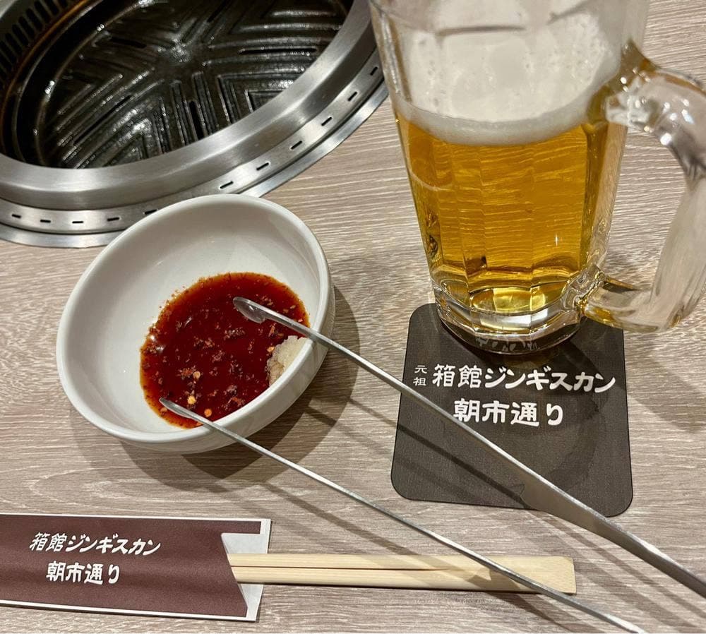 箱館ジンギスカン朝市通り